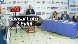 Sayısal Loto çekiliş sonuçları 2 Eylül 2017 Milli Piyango Sayısal Loto bilet sorgula