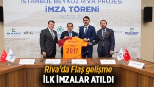 Son dakika: Galatasaraylılara müjde! Riva arazisi imzaları atıldı