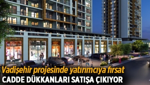 Vadişehir Cadde Dükkanları ihale ile satışa çıkıyor