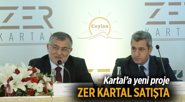 Zer Kartal projesinde konutlar satışta