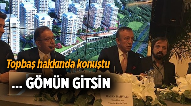 Ali Ağaoğlu, Kadir Topbaş için '... gömün gitsin'
