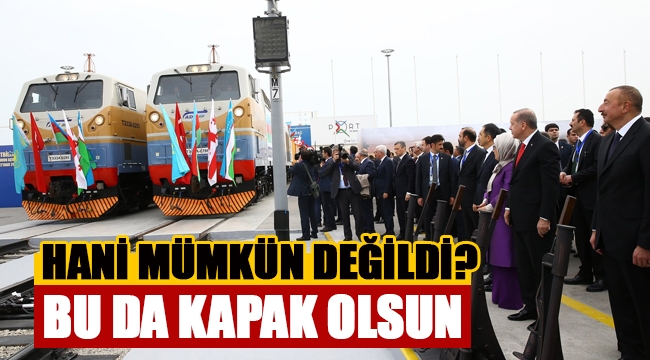 Demir İpek Yolu açılışı kapak oldu...