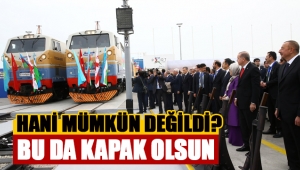 Demir İpek Yolu açılışı kapak oldu...