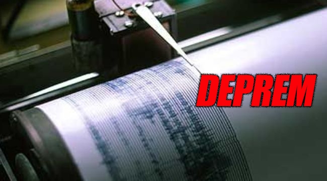 Ege Denizi açıklarında 4.0 büyüklüğünde korkutan deprem