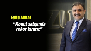 Eyüp Akbal; Konut satışında rekor kırarız
