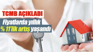Hedonik Konut Fiyat Endeksi yıllık yüzde 11 arttı