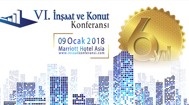 İnşaat ve Konut Konferansı 2018 için geri sayım başladı