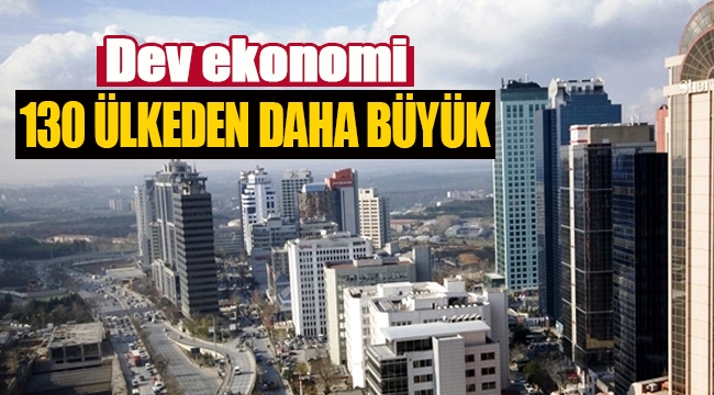 İstanbul'da ekonomi 349 milyar dolarla 130 ülkeden daha büyük