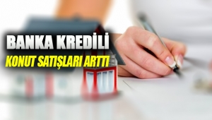 Konut satışında banka kredisi kullanımı arttı
