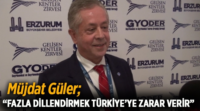 Müjdat Güler, Erzurum zirvesinde Adnan Polat'ın açıklamalarını değerlendirdi