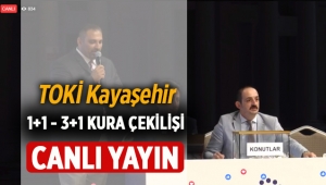 TOKİ Kayaşehir 1+1 ve 3+1 konut kura çekilişi başladı! Kayaşehir TOKİ kura sonuçları liste liste canlı yayında