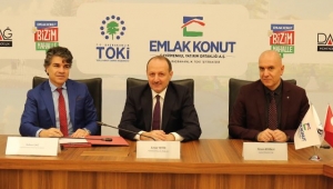 Emlak Konut GYO `Bizim Mahalle` projesinde imzalar atıldı