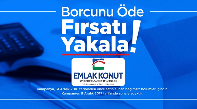 Emlak Konut GYO indirim fırsatı kampanyası başladı