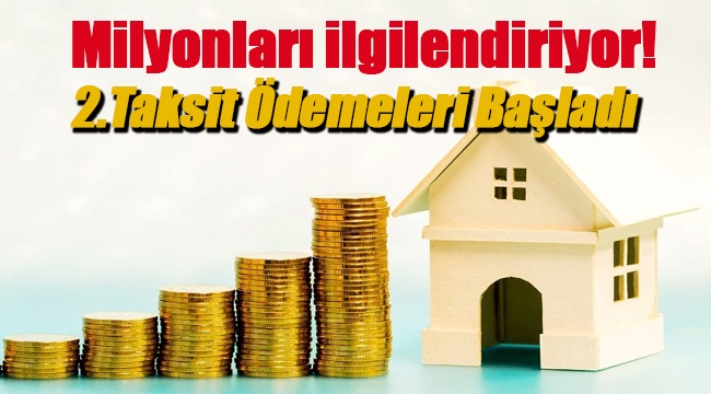 Emlak Vergisi 2. taksit ödemeleri başladı