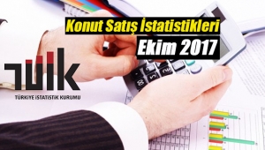 Konut satışları Ekim`de düştü
