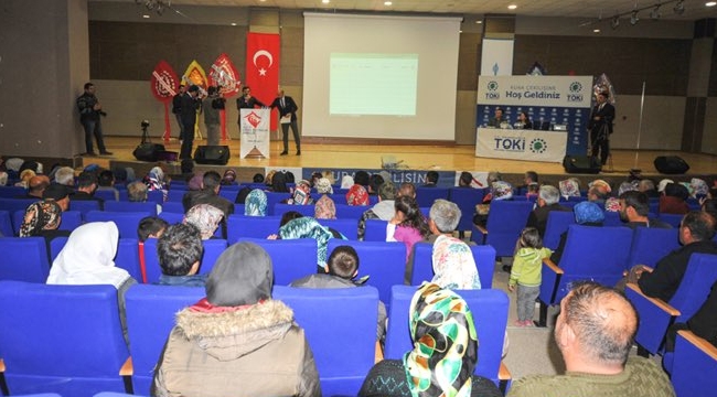 TOKİ Sivas Şarkışla konut hak sahipleri belirlendi