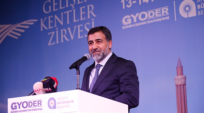 GYODER Gelişen Kentler Zirvesi Antalya Sonuç Bildirgesi