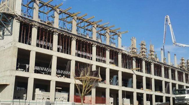 İnşaat faaliyetleri hız kesmeden devam ediyor