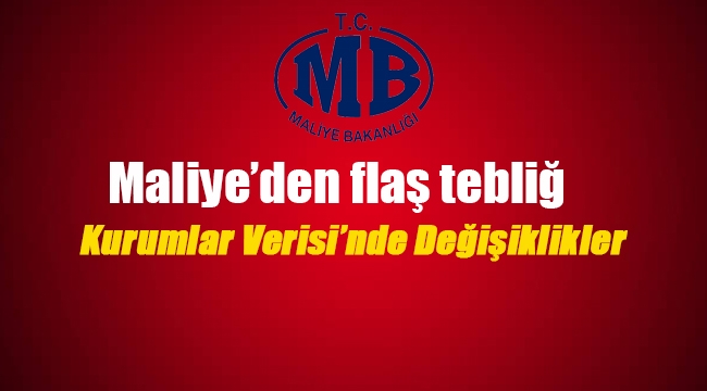 Maliye'den flaş Kurumlar Vergisi Genel Tebliği
