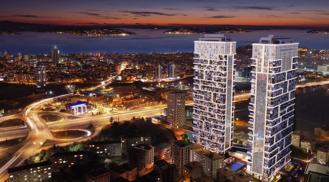 Moment İstanbul 'da yüzde bir peşinatla satılık evler