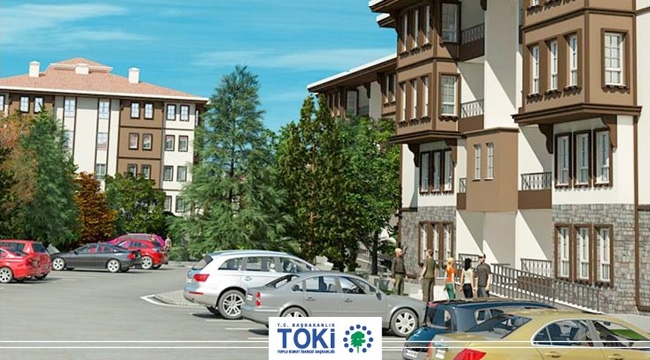 TOKİ'den ayda 483 Lira taksitlerle satılık evler