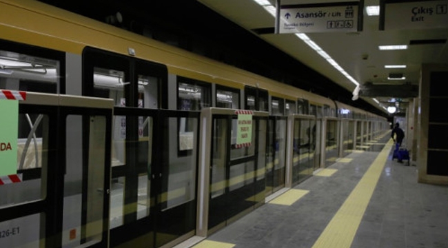 Üsküdar - Ümraniye metrosu için gün açılış günü
