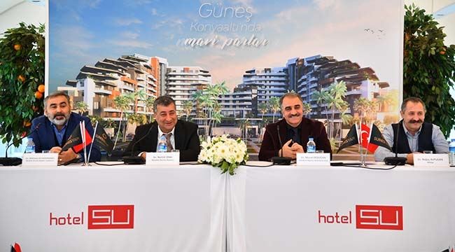 Antalya`nın en lüks konut projesi `Sunis Blue Residence`