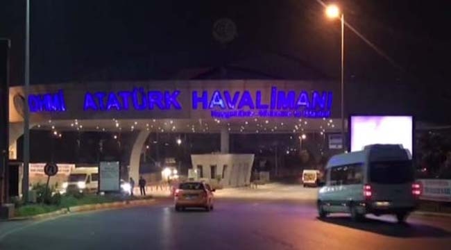 Atatürk Havalimanı`nda hareketli dakikalar! Dur ihtarına uymadı...