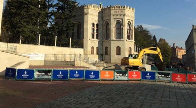 İstanbul Beyazıt Meydanı ve çevresi yenileniyor