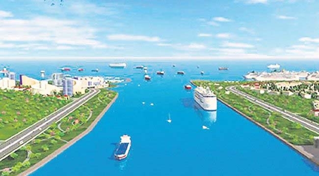 Kanal İstanbul güzergahı 2018