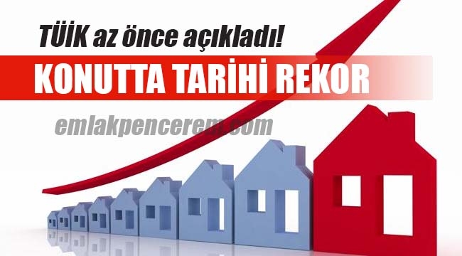 Konut satışları 2017`de rekor kırdı