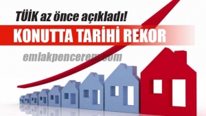 Konut satışları 2017`de rekor kırdı