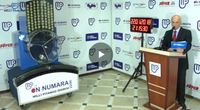 On Numara sonuçları (22 Ocak 2018 - 807. Hafta) çekilişi ile belli oldu - Milli Piyango