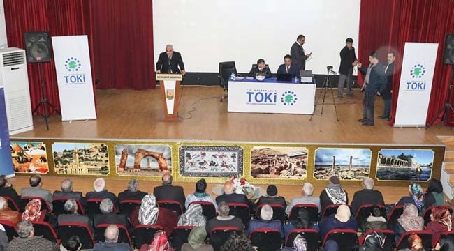 TOKİ Şanlıurfa'da konut kura heyecanı! Şanlıurfa Akabe Emeklilere Özel Kura sonuçları isim listesi