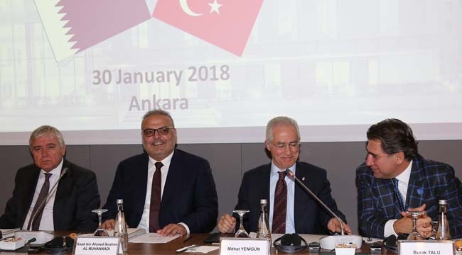 Türkiye Müteahhitler Birliği, Katar heyeti ile iş fırsatlarını konuştu