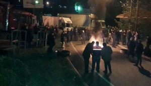Zeytinburnu Nakliyeciler Sitesi yıkımı sırasında büyük gerginlik