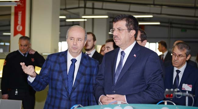 Bakan Zeybekci, Led aydınlatmada yerli ve milli üretime dikkat çekti