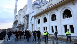 Çamlıca Camii inşaatının yüzde doksanı tamamlandı!