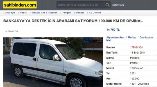 FETÖ`nün eski kasası `Bank Asya’ya para yatırın` ilanları başlarına bela olacak