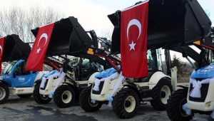 İSKİ'ye yerli ve milli araçlar