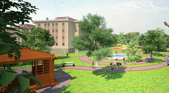 Konya Akören TOKİ konutlarında kura çekilişi heyecanı