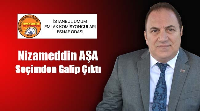 Nizameddin Aşa, İstanbullu emlakçılardan güven tazeledi