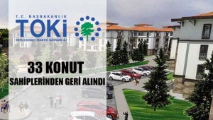 TOKİ, `amacına uygun kullanılmayan 33 konutu` böyle geri aldı