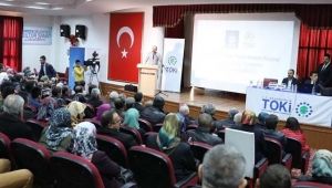 Manisa Gördes TOKİ konutlarında kura çekilişi yapıldı