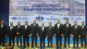 Saraçoğlu Mahallesi projesi için düğmeye basıldı