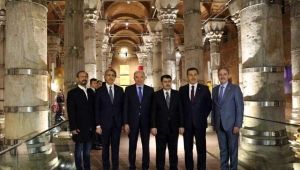 1600 yıllık tarihi Şerefiye Sarnıcı hizmete açıldı