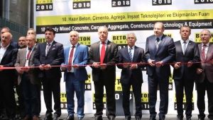 Beton İzmir 2018 Fuarı kapılarını açtı