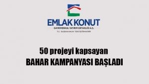 Emlak Konut 50 projede `Bahar Kampanyası`na başladı