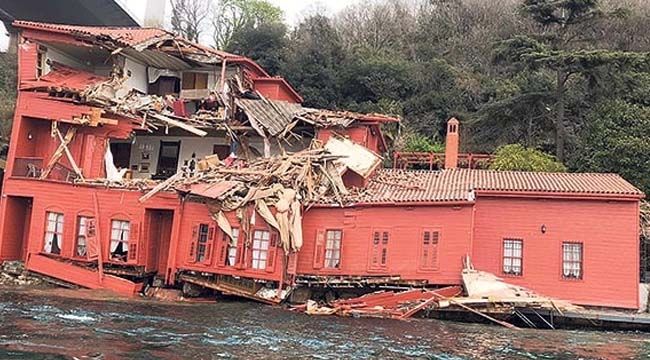 Gemi kazasında tarihi yalı için 50 Milyon Dolarlık ihtiyati haciz