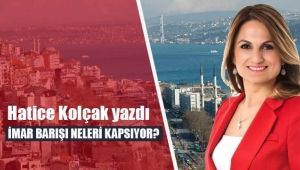 Hatice Kolçak yazdı; İmar barışı neyi kapsıyor?